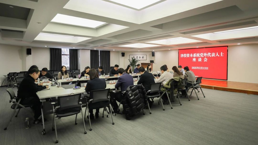 津投資本黨委召開黨外代表人士座談會